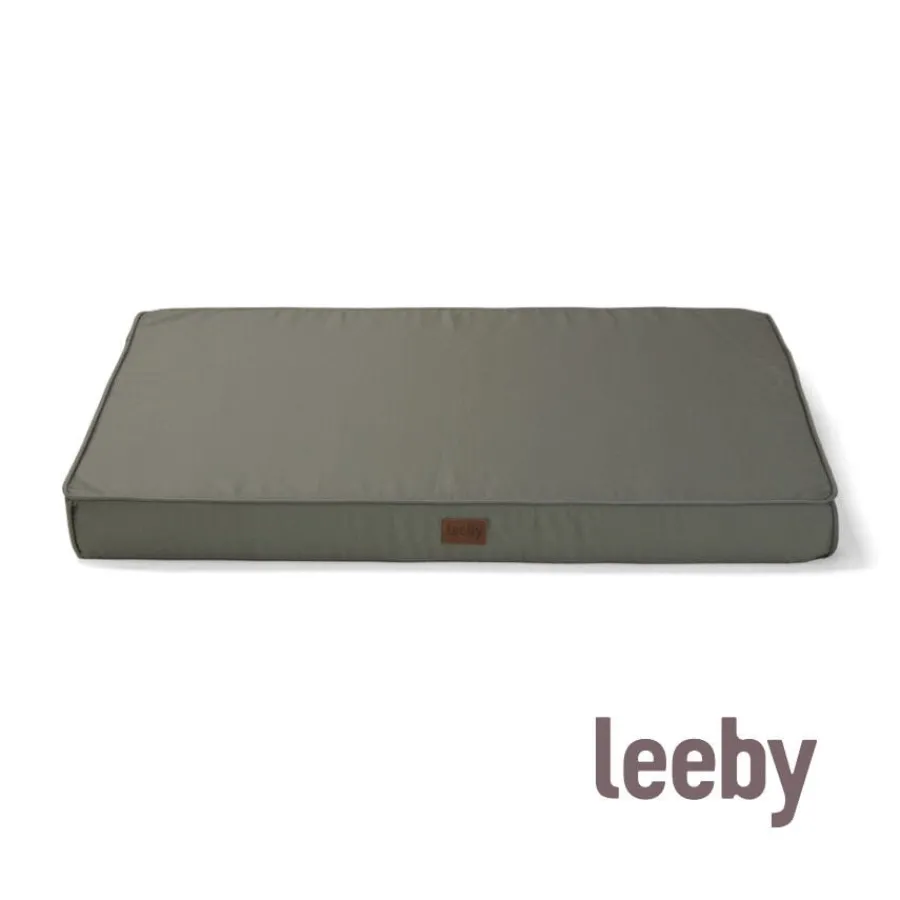 Leeby colchón viscoelástico caqui para perros New