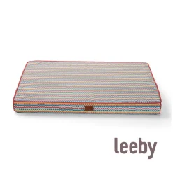 Leeby colchón viscoelástico colorido para perros