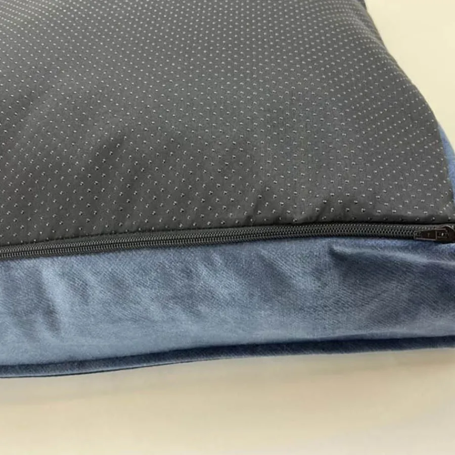 Leeby Colchoneta Impermeable y Desenfundable Azul Marino para perros Sale