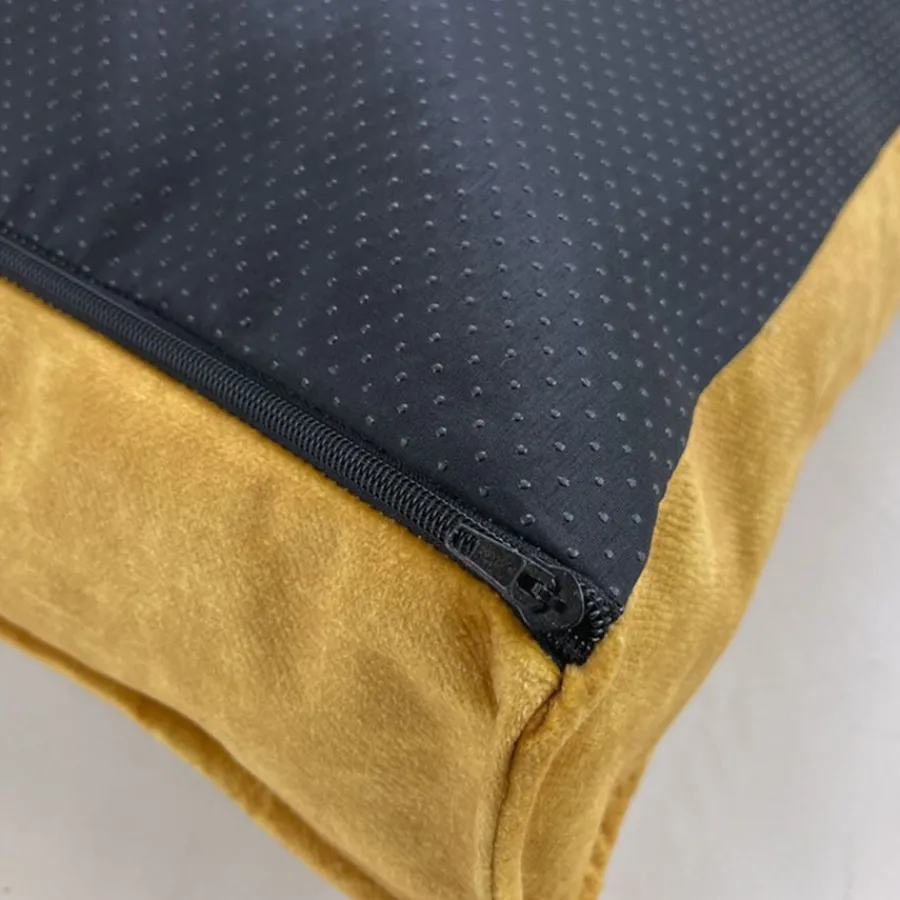 Leeby Colchoneta Impermeable y Desenfundable Dorada para perros Sale