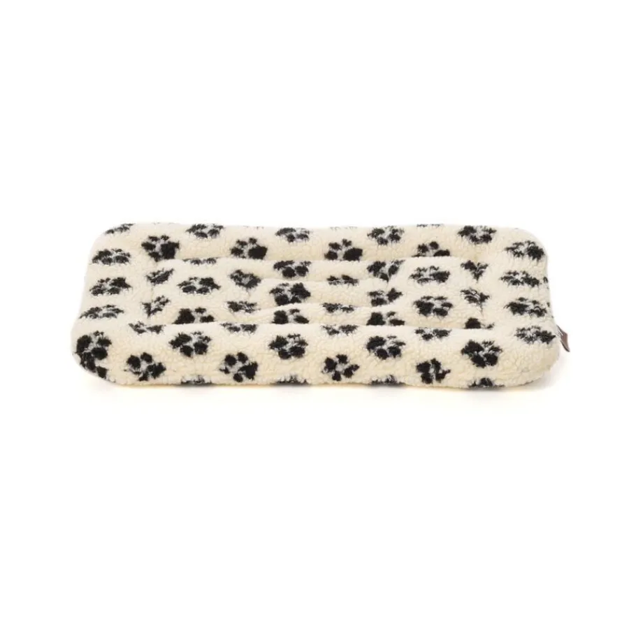 Leeby Colchoneta Suave con Estampado de Huellas para perros Online