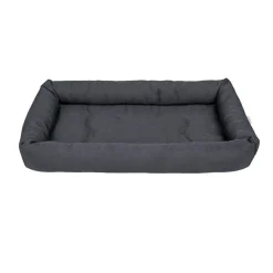 Leeby Colchoneta Suave Negra para perros Hot