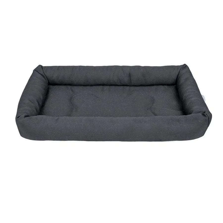 Leeby Colchoneta Suave Negra para perros Hot
