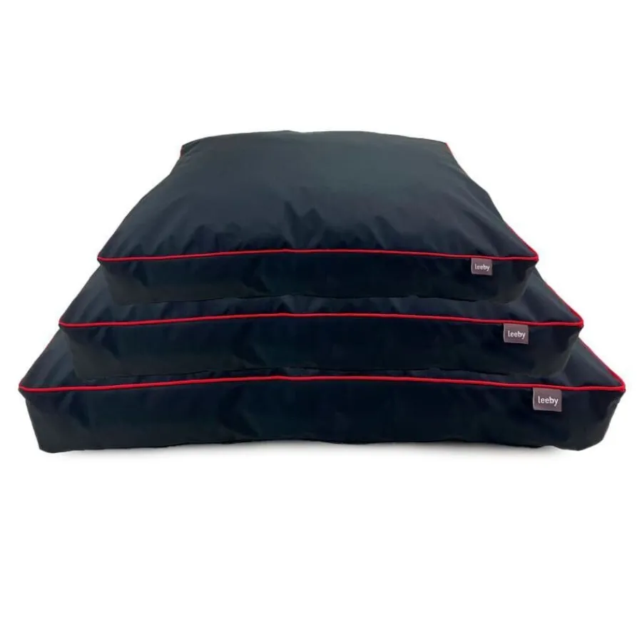 Leeby Colchoneta Waterproof Antipelo negra para perros Sale