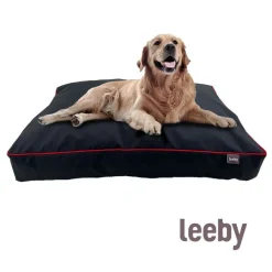 Leeby Colchoneta Waterproof Antipelo negra para perros Sale