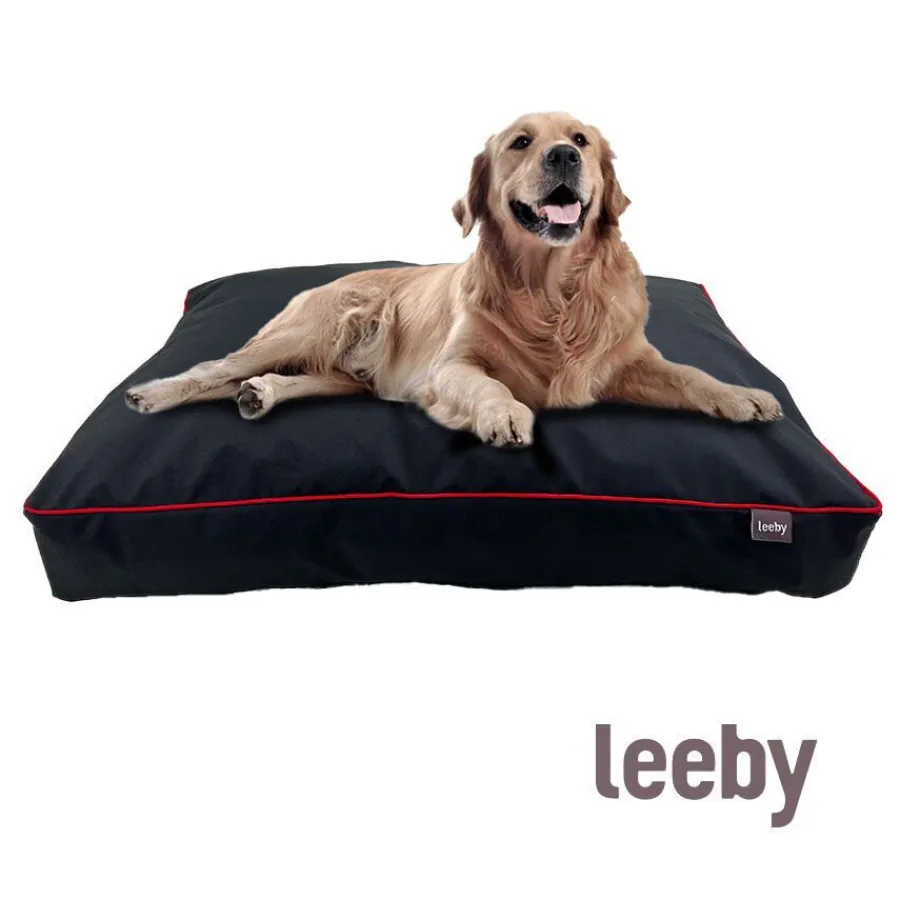 Leeby Colchoneta Waterproof Antipelo negra para perros Sale
