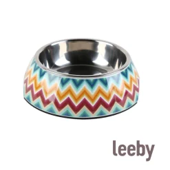 Leeby comedero acero inoxidable de colores para perros Sale