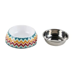Leeby comedero acero inoxidable de colores para perros Sale
