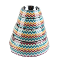 Leeby comedero acero inoxidable de colores para perros Sale