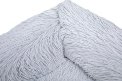 Leeby Cuna Antiestrés Desenfundable Gris para perros New
