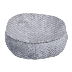 Leeby Cuna Gris y Blanco con Juguete para gatos