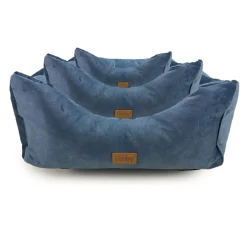 Leeby Cuna Impermeable y Desenfundable Azul Marino para perros Online