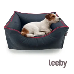 Leeby Cuna waterproof Anti Pelos Negro para perros Sale