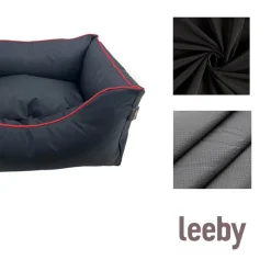 Leeby Cuna waterproof Anti Pelos Negro para perros Sale