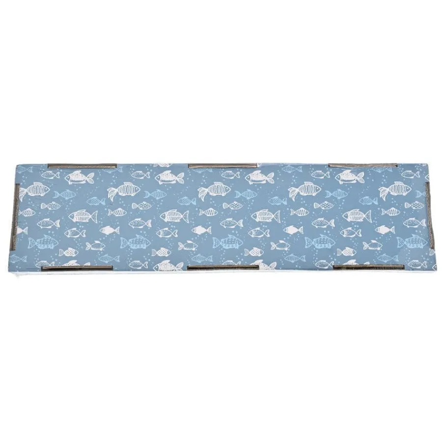 Leeby Fitz tabla rascador de cartón azul para gatos Discount