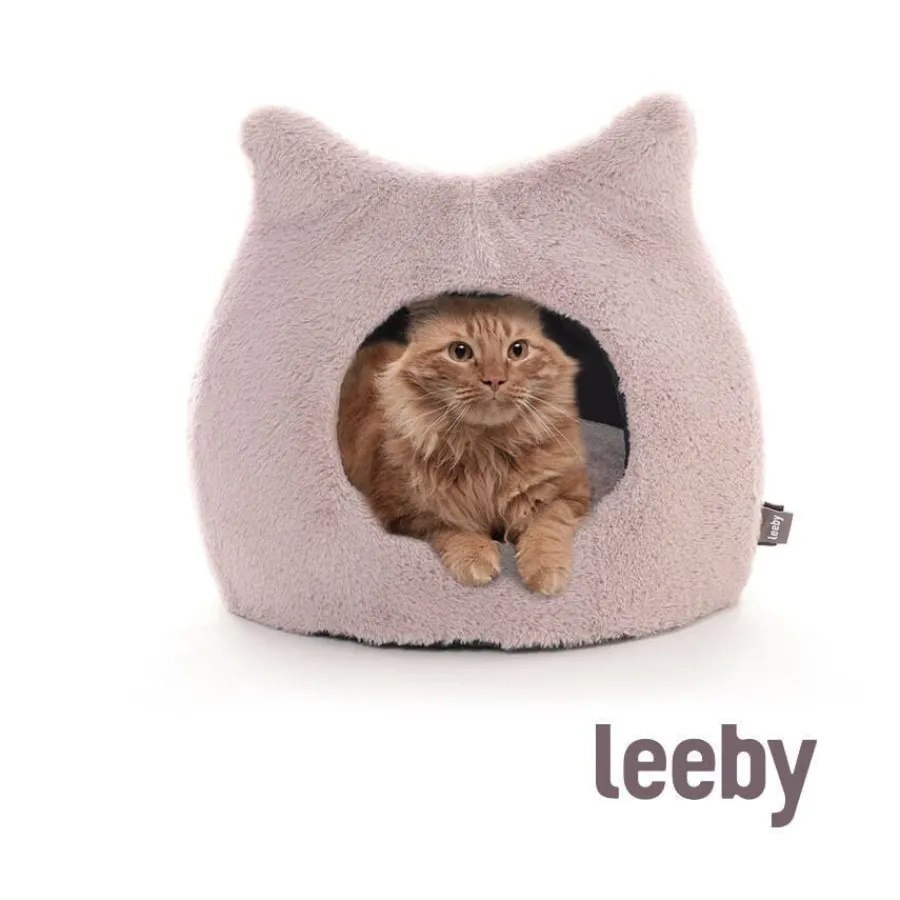 Leeby Iglú Anti Estrés Rosa para gatos Best