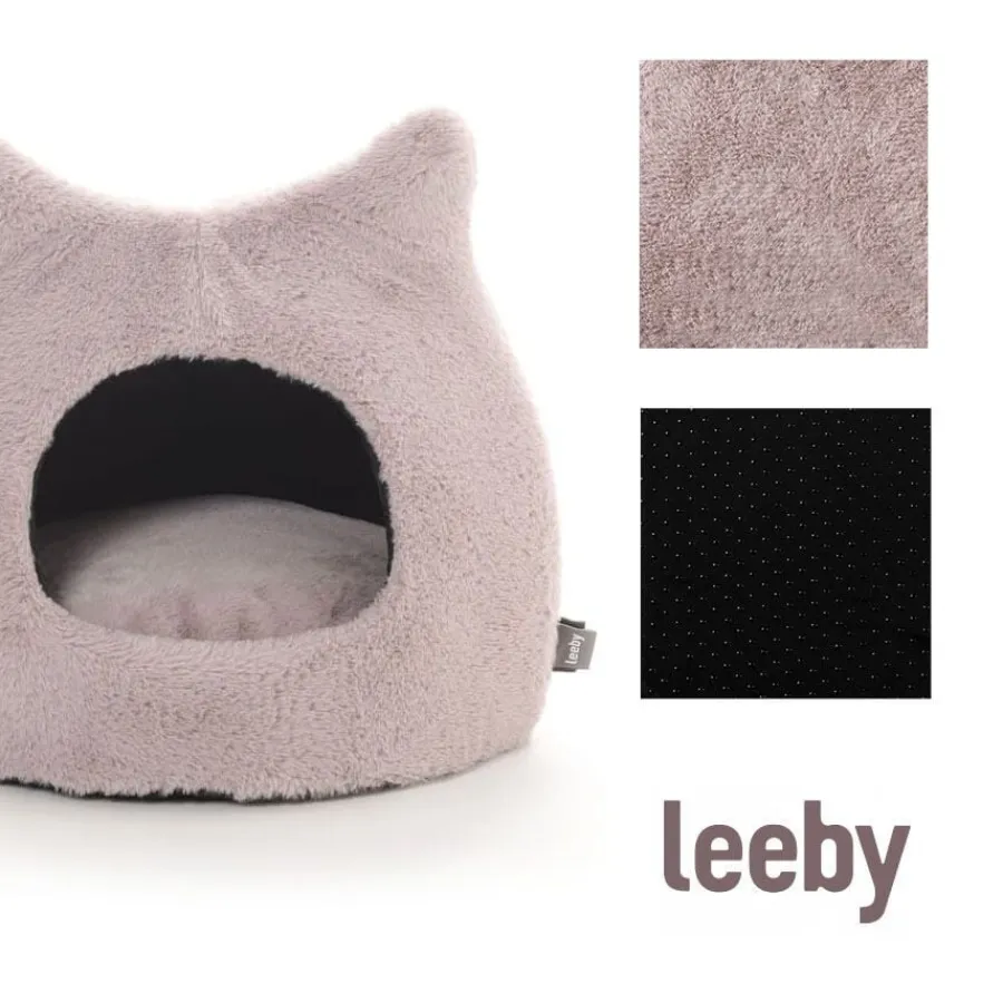 Leeby Iglú Anti Estrés Rosa para gatos Best