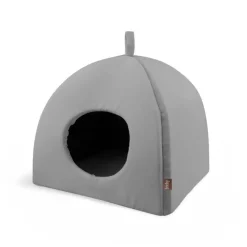 Leeby Iglú Antideslizante Gris para gatos Best