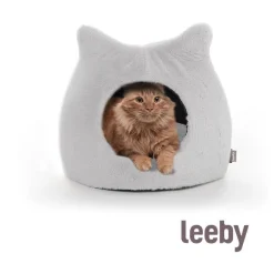 Leeby Iglú Antiestrés Gris para gatos Online
