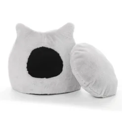 Leeby Iglú Antiestrés Gris para gatos Online
