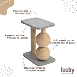 Leeby Jolly rascador de yute para gatos Sale