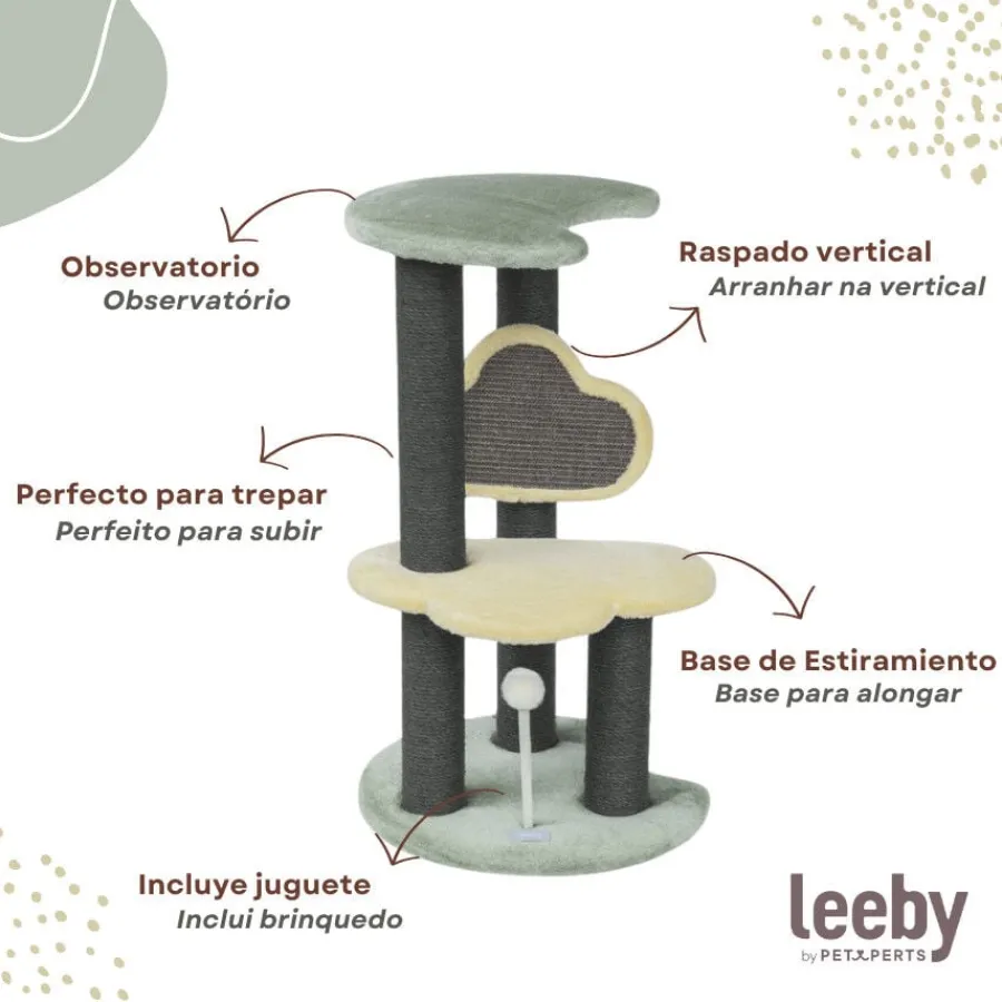 Leeby Karlo torre rascador con juguete para gatitos Clearance