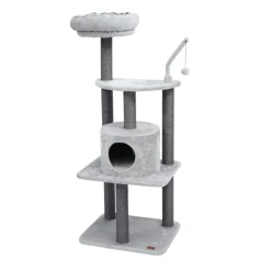 Leeby Kenzo árbol rascador con cama para gatos Sale