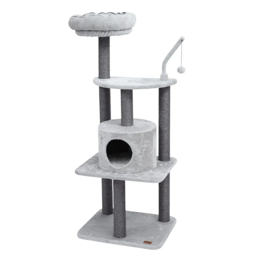 Leeby Kenzo árbol rascador con cama para gatos Sale