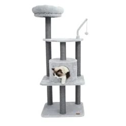 Leeby Kenzo árbol rascador con cama para gatos Sale