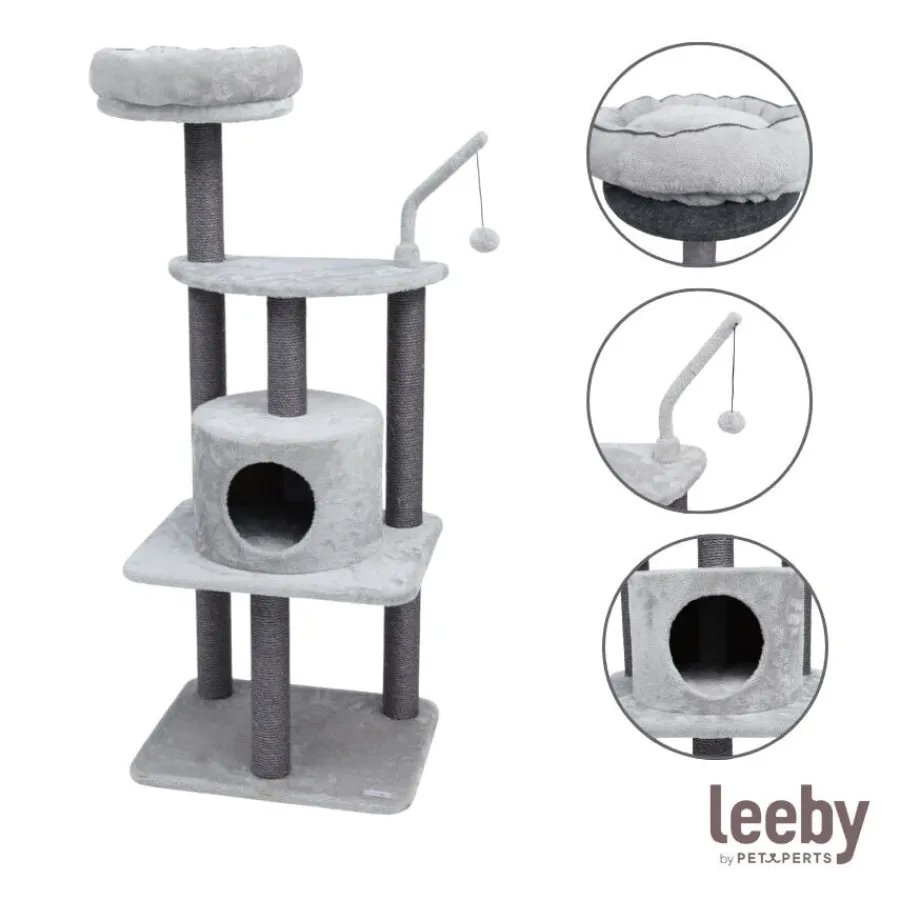 Leeby Kenzo árbol rascador con cama para gatos Sale