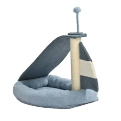 Leeby Koko rascador con cama y juguete para gatitos Outlet