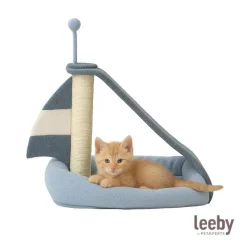 Leeby Koko rascador con cama y juguete para gatitos Outlet
