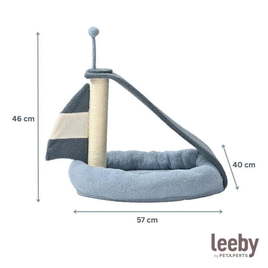 Leeby Koko rascador con cama y juguete para gatitos Outlet