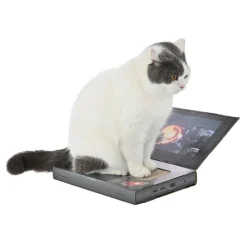 Leeby Lily rascador de cartón en forma de ordenador para gatos Outlet