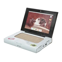 Leeby Lola rascador de cartón en forma de ordenador para gatos Sale