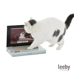 Leeby Lola rascador de cartón en forma de ordenador para gatos Sale