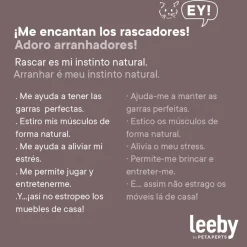 Leeby Lola rascador de cartón en forma de ordenador para gatos Sale