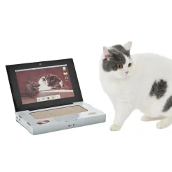 Leeby Lola rascador de cartón en forma de ordenador para gatos Sale
