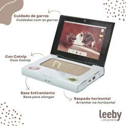 Leeby Lola rascador de cartón en forma de ordenador para gatos Sale