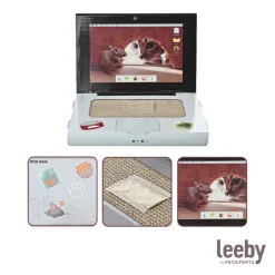 Leeby Lola rascador de cartón en forma de ordenador para gatos Sale