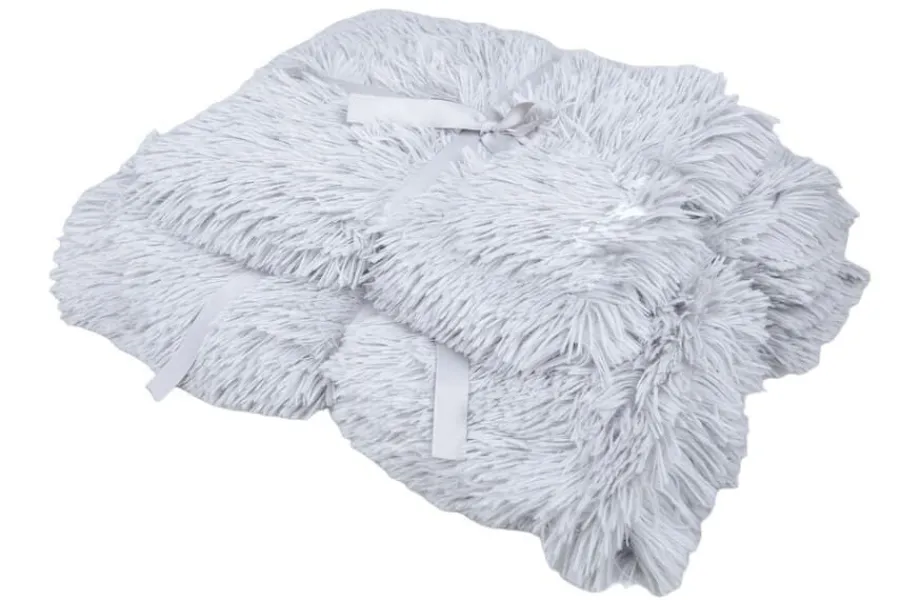 Leeby Manta Anti Estrés Suave Gris para perros Online