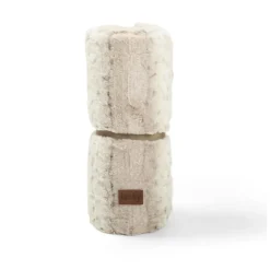 Leeby manta suave leopardo print para perros Online