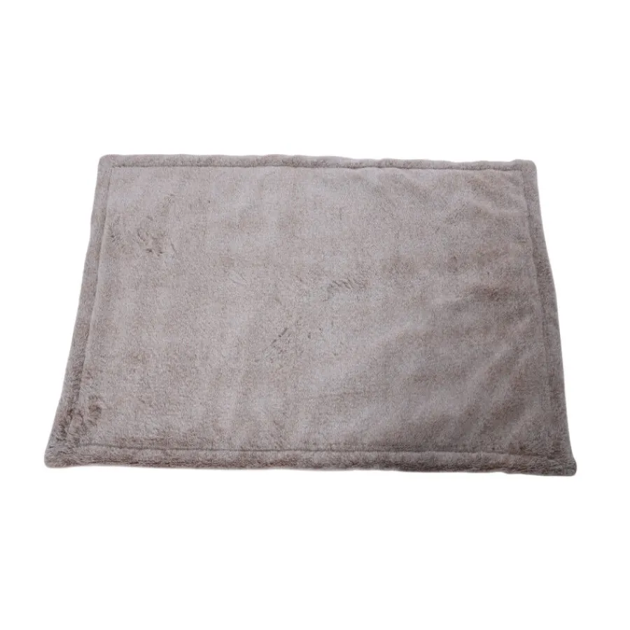 Leeby manta suave marrón para perros Outlet