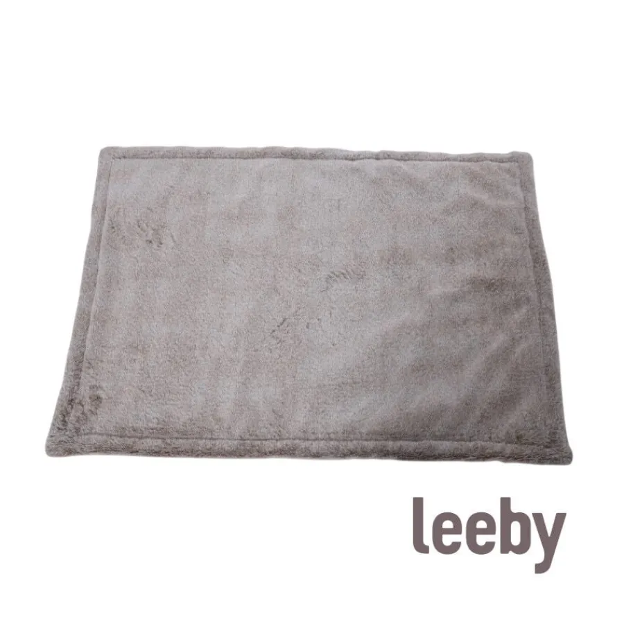 Leeby manta suave marrón para perros Outlet