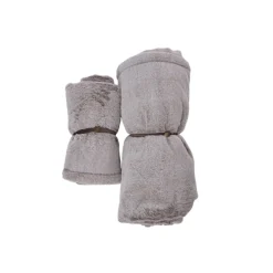 Leeby manta suave marrón para perros Outlet