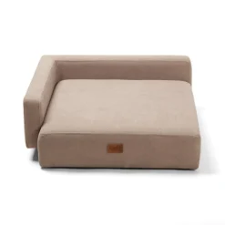 Leeby sofá chaiselongue beige para perros Discount