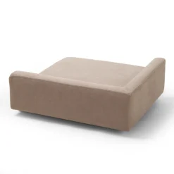 Leeby sofá chaiselongue beige para perros Discount