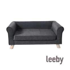 Leeby sofá negro para perros Online