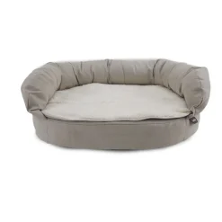 Leeby Sofá Ortopédico Viscoelástico Marrón para perros Discount