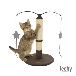 Leeby Sol rascador de sisal para gatos
